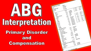 ABG Interpretation Simplified (ABG Part - 1) | Primary Disorder | Compensation |