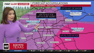 Be careful amid dangerous wintry mix