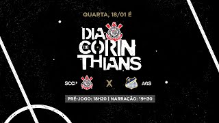DIA DE CORINTHIANS |  Corinthians x Água Santa | Paulistão (PRÉ-JOGO + AO VIVO)