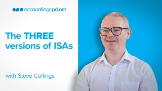 The three versions of ISAs