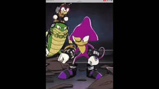 Evolution of Espio the chameleon