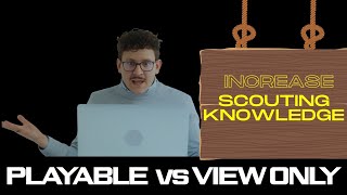 Playable vs View Only Leagues