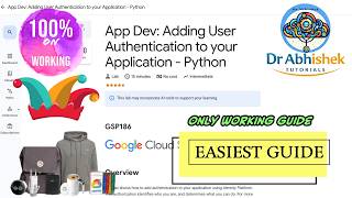 App Dev: Adding User Authentication to your Application - Python | APRIL 2026 | #GSP186 #qwiklabs