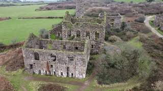 Join us for a #drone tour of The Great Flat Lode, Carnkie , Cornwall, a Mine disused since the 1920s