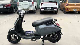 Vespa điện osakar xám đen ắc quy lướt giá 7tr2 mã vp96