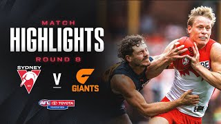 Sydney Swans v GWS Giants Highlights | Round 8, 2024 | AFL