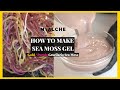 HOW to MAKE SEA MOSS GEL with Gracilaria | Mango Smoothie