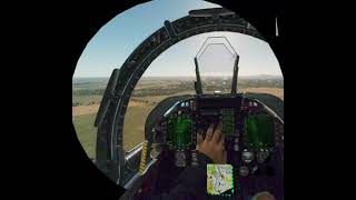 DCS F18 START UP - T O - LANDING With VARJO XR3 MERGED REALITY