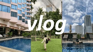 [여행vlog] 방콕 여행 브이로그 🇹🇭✈️ #1 | 렘브란트 호텔 | 룸피니 공원 | 노스이스트 | 방콕 스타벅스 | 방콕 편털하러 자주 가는편 | 야시장 두리안 최애 과일