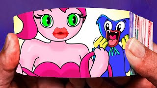 Mommy Long Legs vs HUGGY WUGGY Death Flipbook animation | Poppy Playtime animation