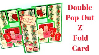 Double Pop Out Z Fold Card | Original Design