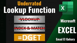 Excel DGET Function Explained | Extract a Single Record with Criteria