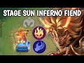 LING SKILL 1 X SUN INFERNO FIEND AUTO ULTIMATE | MLBB MAGIC CHESS