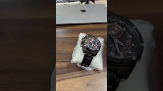 My New Watch Casio Edifice Analog Black Dial #shorts #watch #newwatch #unboxing #tranding