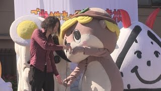 ご当地キャラ博in彦根2016　しんじょう君ＰＲステージ　2016年10月16日（日）