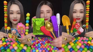 Sweet Candy Snacks P179 🍭🌈🍫🎉#sweet #candy #snacks #asmr #mukbanging #usa #newyork