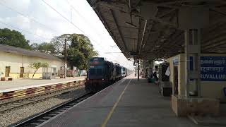 Super Offlink Thangam Twins Chennai Nagarsol Express smoothly skips Tiruvallur