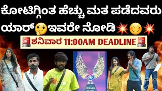 ಈ ಸಲ ಕಪ್ ನಮ್ದೇ ಬಿಗ್ ಬಾಸ್💥😎ಕೋಟಿಗ್ಗಿಂತ ಹೆಚ್ಚು ಮತ ಪಡೆದುಕೊಂಡ Contestant ಯಾರು?ಇಲ್ಲಿದೆ ನೋಡಿ ಸಂಪೂರ್ಣ ಮಾಹಿತಿ