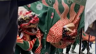 2022年10月9日 桜山八幡宮例祭　秋の高山祭り　獅子舞