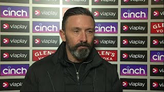 Kilmarnock's Derek McInnes shares his frustrations after Viaplay Cup semi-final loss to Celtic