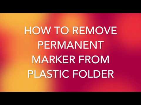 How to remove Sharpie How to remove Sharpie