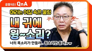 [광동한방병원 광동닥터 QnA] 이석증은 아니라는데 어지럽고 귀에 윙소리가 들리는 이유가 뭘까요?