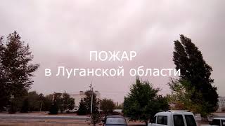 ПОЖАР в Луганской области, горят сёла. Видео из Инстаграм. Ситуация на 1.10.2020