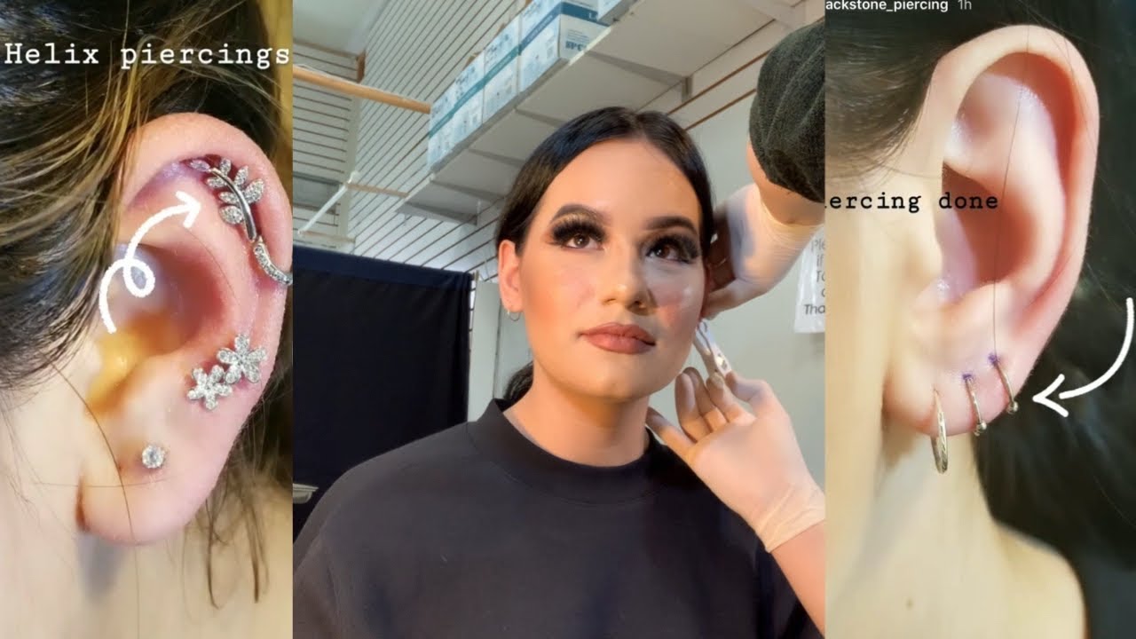 Sneaking Out To Get 7 New Piercings Piercing Vlog Youtube