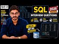 #5 SQL Interview Questions 🔥 | COUNT, SUM, AVG, MAX, MIN Aggregate Functions