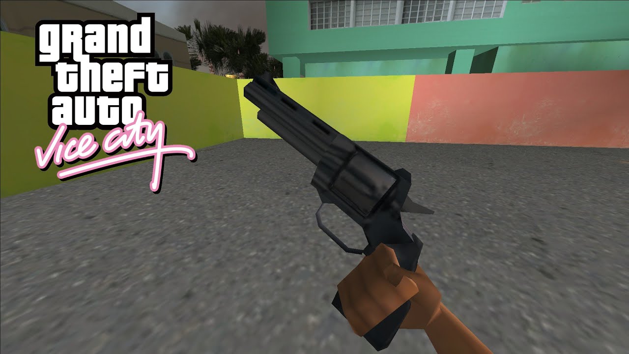 Grand Theft Auto Vice City - All Weapons With First Person And Inspect ...