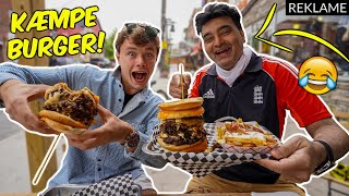 SPISER KÆMPE BURGER MED DEN SJOVESTE MAND I CANADA!