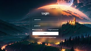 Glassmorphism Login Form Using Html Css Css Animated Login Form Login Glassmorphism Login Form Using Html Css Css Animated Login Form Login