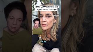 Savannah guthrie's cryptic easter message. #nancyguthrie #savannahguthrie #guthriecase