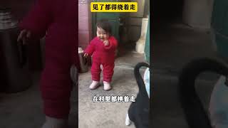 #Hello BabyGaGa宝宝乐 #shorts 繞著走 😄#寶寶  #萌娃  #人類幼崽 #嬰兒 #kids #baby #cute #funny