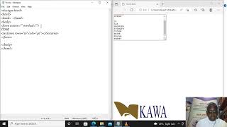 KAWA HTML Tutorial for Beginners 12 Multi line text box