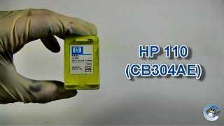 How to Refill HP 110 (CB304AE) Colour Ink Cartridge