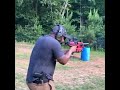 what happens if you put a full auto glock in a micro conversion kit mck