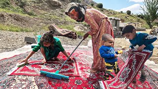 Cleaning Carpets for a New Home: Single Mother's Successes