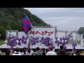 門入よさこい2015　　サンサン館みき蓮連　4ｋ　舞台