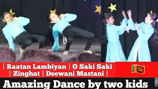 Amazing Hindi dance by two school kids | Raatan Lambiyan | O Saki Saki | Zinghat | Deewani Mastani