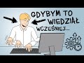 8 ZASAD ZARZĄDZANIA CZASEM - GDYBYM TO WIEDZIAŁ WCZEŚNEJ #1