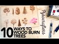 10 Best Ways to Wood Burn Trees   Pyrography Techniques