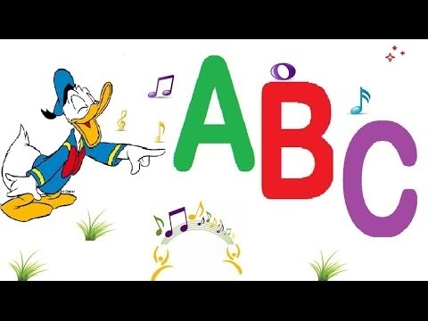 ABC Song ♬ ABC Song Disney Characters ♬ Nursery Rhymes For Children ...