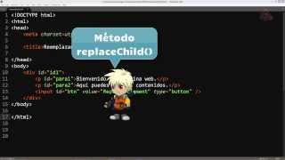 43.- Curso de JavaScript para principiantes. replaceChild y removeChild.