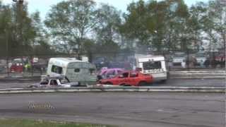 Ringwood Raceway Rookie Banger British Championship + Caravans 7/5/12