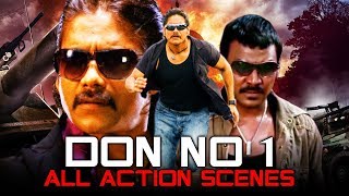 Don No. 1 Best Action Scene | Nagarjuna South Indian Hindi Dubbed Action Scene