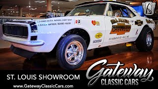 1967 Chevrolet Camaro Drag Car Gateway Classic Cars St. Louis #8686