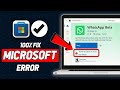 How To Fix There Has Been An Error in Microsoft Store (2026 Updated Way)