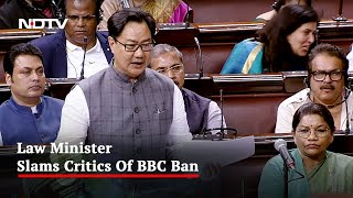 "Some People In India Consider BBC Above Supreme Court": Law Minister