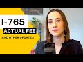 WHAT IS I-765 FEE FOR c(9) | And other updates, I-765 Processing time 2024